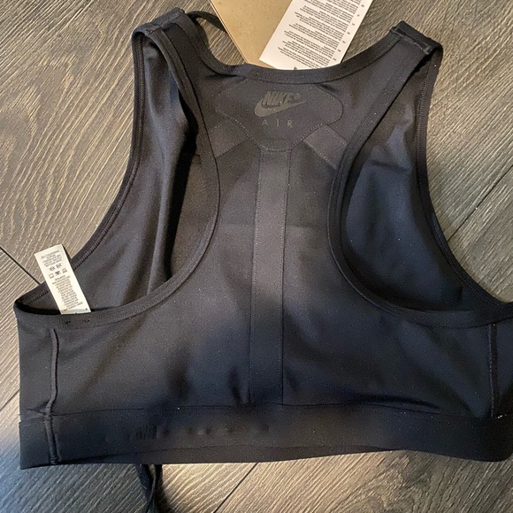 Nike Black Sports Tank/Bra with laces -New with Tags - Picture 2 of 3